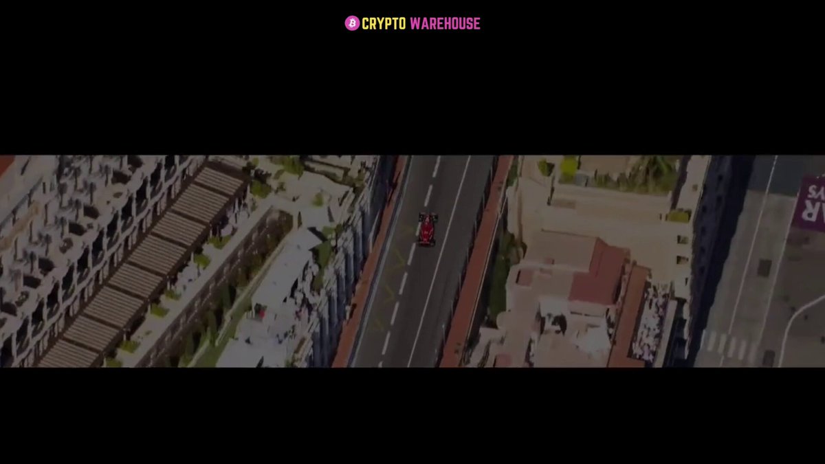 The image features a cityscape with a road running through it. A car can be seen driving down the street, adding a sense of motion to the scene. The background includes buildings and trees, giving the impression that the location might be a city or town center. The text "@GateEU_Official x @GibCryptoNews" is present in the image, possibly indicating an event or gathering related to cryptocurrency news or developments.