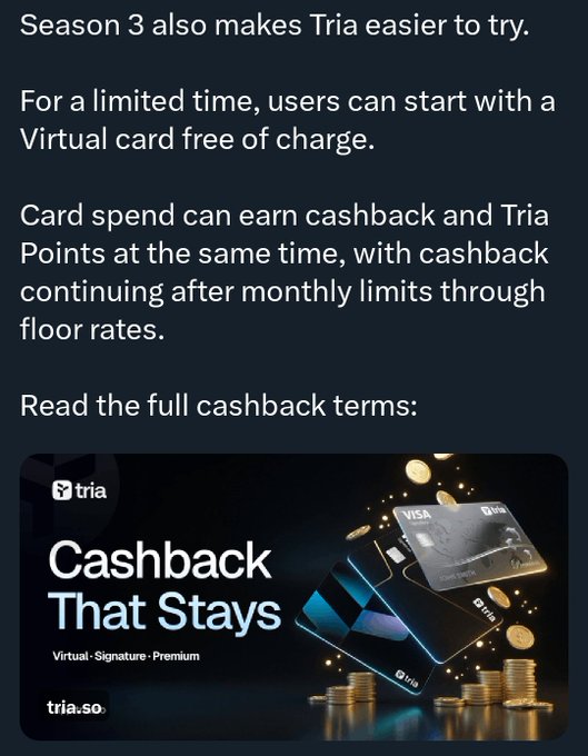 The image shows a flyer for a virtual card payment system called "Cashback That Stays." The flyer has a black background with white text that explains the benefits of using this service. It also features an advertisement for a virtual card, which is displayed in the bottom right corner of the image.
