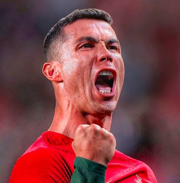 A soccer player in a red jersey is shown yelling and clenching his fist in a passionate celebration, appearing visibly emotional and intense during a match. The image captures a celebratory moment that ties into the post about a $835,000 bet on Portugal vs Spain not ending 3-3, referencing the memorable 2018 World Cup match that did finish with that exact score.