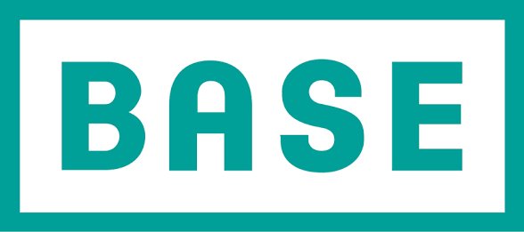 The image features the word "BASE" in bold teal letters inside a matching teal rectangular border, serving as the official logo for the Base blockchain network. This visual directly reinforces the post's message, which emphasizes that Base has no official token or airdrop, and encourages users to engage in genuine onchain activity—such as bridging assets to Base—rather than chasing unconfirmed reward rumors.