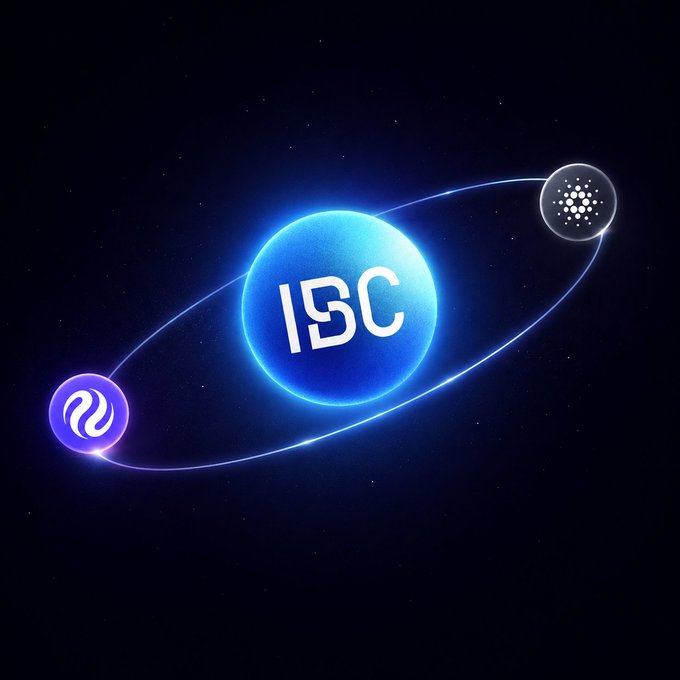A digital graphic on a starry background showing a glowing blue planet with the text 'ISC' alongside a purple logo and a smaller white dotted sphere, all connected by orbital rings.