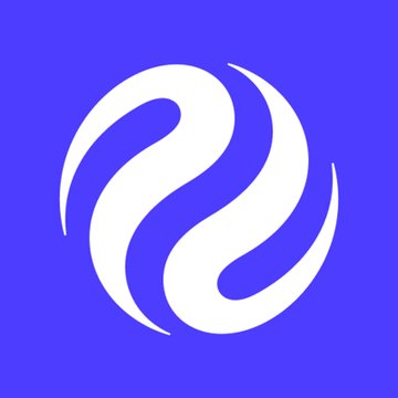 The image shows the Injective logo—a stylized white swirling "I" design on a vibrant purple background—representing the Injective blockchain platform, which is referenced in the accompanying news announcement about Gulf Labs becoming an institutional validator on Injective ($INJ).