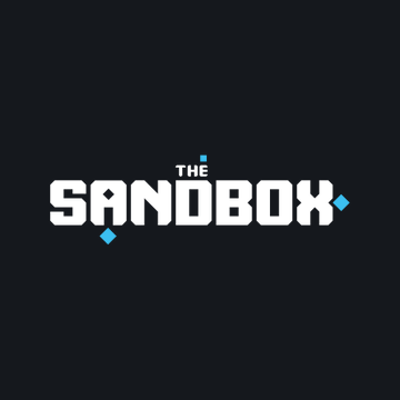The image displays "THE SANDBOX" logo in bold white and blue text on a black background, representing the blockchain gaming platform that announced it will compensate affected wallets with SAND tokens on Ethereum following last week's exploit on Base and BNB Smart Chain.
