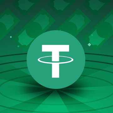 The image shows the green USDT (Tether) logo, featuring its signature white "T" encircled by a ring on a teal background. This visual directly relates to the post's discussion of USDT's role as a financial tool being scrutinized for allegedly helping Iran circumvent U.S. sanctions, with the logo symbolizing the cryptocurrency at the center of the Democrats' investigation into sanctions evasion.