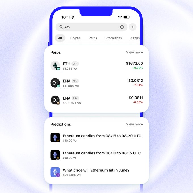 In the image, there are two cell phones displayed with information about a cryptocurrency exchange called "Trust Wallet". The first phone has a blue lid and displays a list of cryptocurrencies available for trading, including Etherium candles as one of the options. The second phone is placed on top of the first phone to show more detailed information. Both phones have white labels that provide information about the different currencies they offer, along with their trading prices. Additionally, there are two blue circles in the image indicating where the screens of these phones should be focusing during a trade or browse through the available cryptocurrencies.