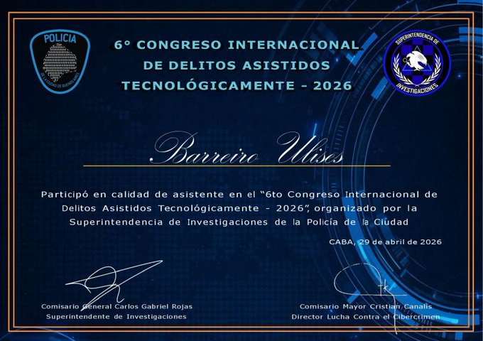 urna de delitos assistidos tecnologígicamente, 2016, Barrei Ulles, CADA 2026, CADA 2027, CADA 2028, CADA 2029, CADA 2030, CADA 2031, CADA 2032, CADA 2033.