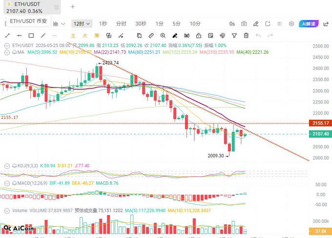 中国股票指标线 chart, with red and green lines representing the opening and closing prices of the stock over time.
