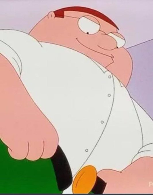 An animated cartoon character with glasses, a white shirt, and red headband smiles smugly while holding a coin.