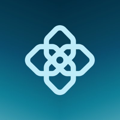 The image features a blue background with a white logo consisting of four circles connected by lines, creating an eye-catching design. The logo appears to be related to the world of cryptocurrency or blockchain technology, as indicated by the accompanying text that reads "OpenGradient OPG タグ カテゴリ AI インフラストラクチャ Binance Alpha Spotlight Binance Wallet IDO ブロックチェーン BNB Base Mantle". The logo is centrally positioned in the image and stands out against the blue background.