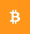 A simple orange square logo featuring a white stylized 'B' symbol, commonly associated with Bitcoin cryptocurrency branding.