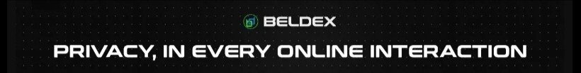 A dark banner with the BELDEX logo and the tagline 'PRIVACY, IN EVERY ONLINE INTERACTION'.