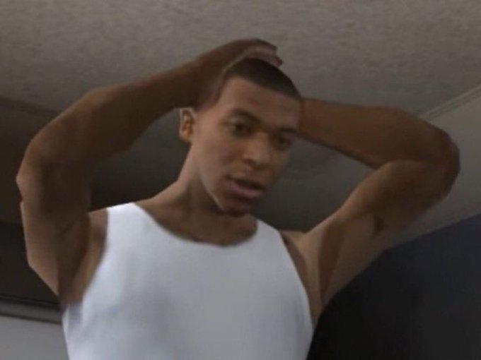A man in a white tank top stands with both hands on his head, wearing a stressed or frustrated expression that visually conveys the confusion expressed in the caption about not knowing how to operate Bybit again.