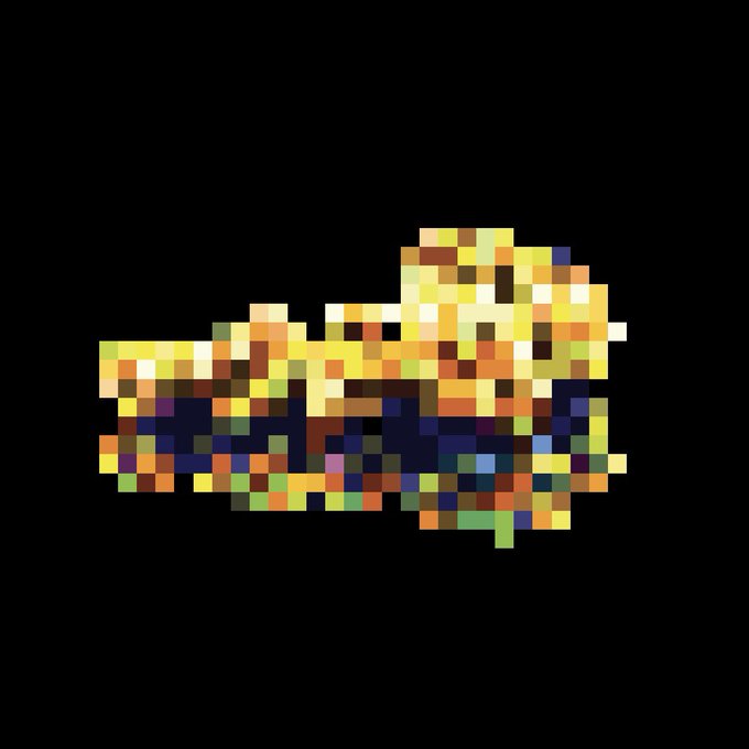 The image features a digital illustration of a pair of shoes, with the sole being yellow and green. The background of the image is black, which contrasts with the colorful shoe design. Below the image, there's text that reads "Bitcoin Nugs cannot be stopped!". This message seems to be related to the content of the image or the context in which it was created.

The post appears to be a meme or an advertisement for Bitcoin Nugs, as indicated by the text and the visual elements within the image. The overall tone of the post is likely humorous or satirical due to the reference to Bitcoin Nugs being "numbers" that cannot be stopped.