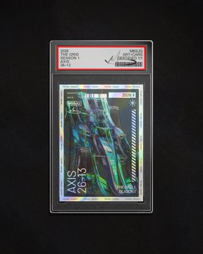 A PSA-graded Topps Axis 2024 Season 1 card featuring Mason Reed #1, graded MINT 9.