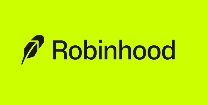 The image shows the Robinhood logo and name on a bright green background. It accompanies the post’s claim that Robinhood Chain’s weekly revenue reached $21.49 million, bringing cumulative revenue to $28.76 million.