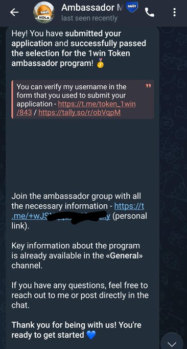 !"I just got approved as an official @1winToken Ambassador but before we continue... I know most of you have probably come across @1winToken at some point and still have little or no idea what it's actually about so before we move forward, here'S what you should know:".