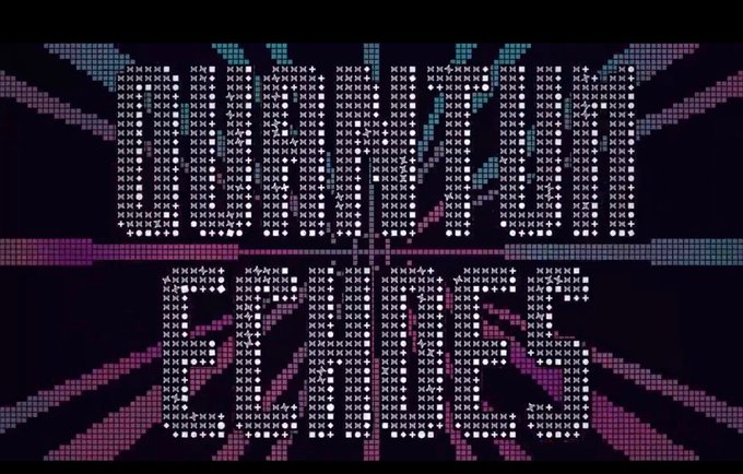 The image features a large block of text that reads "Quantum Echoes" written in a unique font style with small dots instead of letters. The text is surrounded by a grid of smaller dots, creating an interesting visual effect. The background color of the image is black and white, which contrasts with the colorful dots surrounding the main text.
