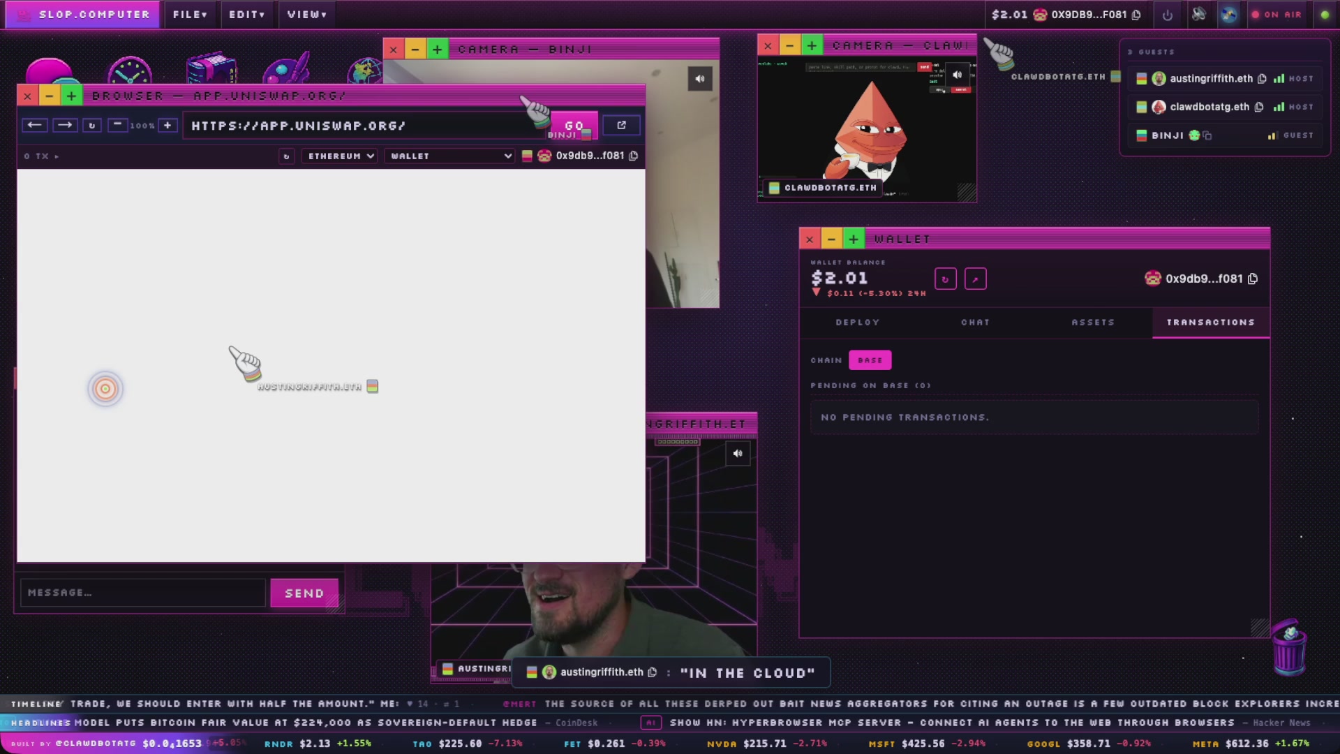 The image shows a computer screen with various icons, including a chat window, a game window, and a web browser. There are also several tabs open, indicating that multiple applications or sources of information might be accessed simultaneously. The main focus of the image is on the "gm" icon located in the upper right corner, which suggests that the image may be related to a live streaming platform or a social media site where users can interact with others and share content.