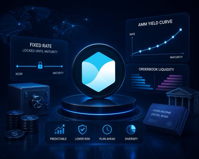 The image is a digital representation or infographic that offers insights about various elements related to managing risk across different markets, specifically lending markets. There are several icons displayed along with text providing explanations of these concepts. The term "TermMaxFi" is highlighted in blue as an important resource, indicating that it might provide valuable guidance on managing risk for a specific market type or lending strategy. The focus of the post seems to be on understanding and analyzing utilization behavior across positions in lending markets, which requires insights into various factors influencing this aspect of financial management.