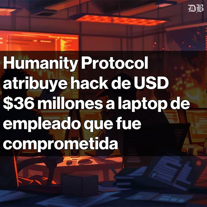 The image shows a person sitting at a desk with a laptop, along with books scattered around them. A text overlay indicates that this individual was involved in a protocol attack targeting US dollar transactions using Bitcoin Core. The stolen funds were then emblazoned on the Ether. Additionally, there are some suspicious characters depicted within the image, adding to the sense of intrigue surrounding this security breach.