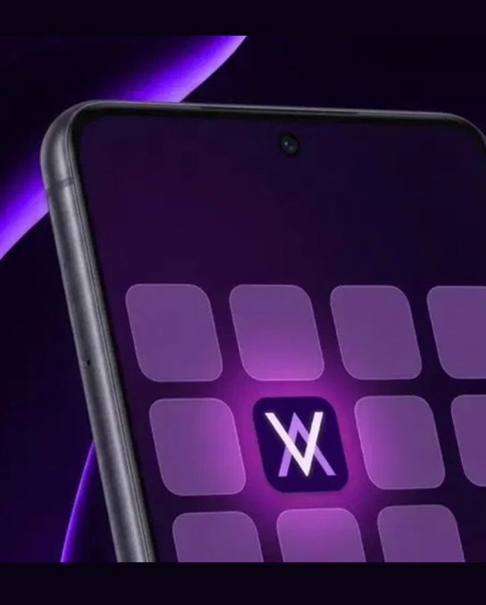 A smartphone displays the VelvetX app icon against a purple background, with the post promoting Velvet Capital's socialFAI app designed to help users research and trade more safely onchain, addressing concerns about rugs on platforms like Robinhood.