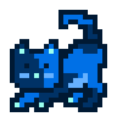 "MoonCat #21510: 0x003f5992ce adopted for 0.14 WETH (0.24, 0.13)". A cat character that has two different colors - one blue and one black. The text at the bottom is about a transaction hash that occurred on an eBay account called "MoonCat #21510: 0x003f5982e279426b47d7c834eb6e7a697639c0ee7375383568676345". This post has information about the character and where it was acquired.