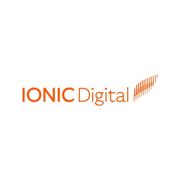 The image shows the orange "IONIC Digital" logo, which corresponds to the company mentioned in the post as having increased its Bitcoin treasury holdings to 2,882 BTC, valued at approximately $168 million.