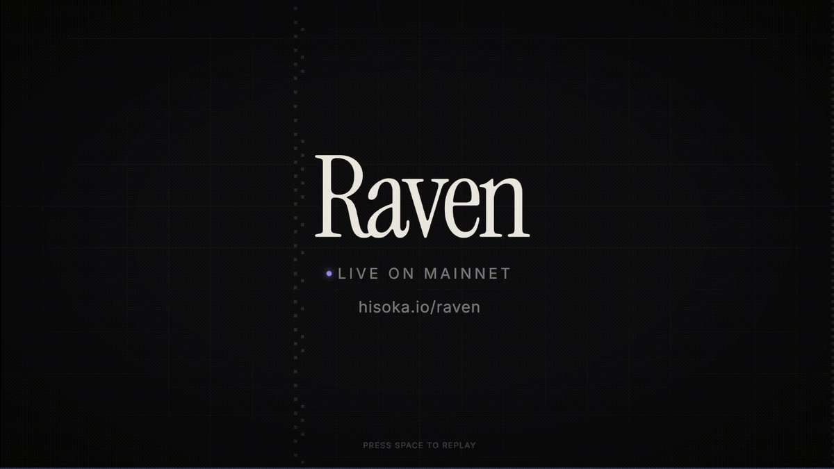 The image features a banner for an event called "Raven" that includes information about the event, such as its name and location. The banner also contains a link to a website where one can learn more about Raven and possibly attend the event.