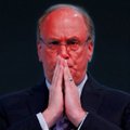 The image shows a man wearing a suit with glasses, clasping his hands together. There's an element of surprise or excitement in the expression of the man's face, as if he has just received some great news or achieved something significant. The post provides information about a Bitcoin ETF (BlackRock ETF) selling over $213,630,000 worth of Bitcoin and highlights the value of the cryptocurrency. This may be related to the image or its context, but it is not directly connected to the man with glasses in his suit.
