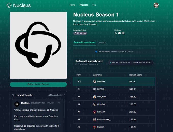 The image features a screenshot of a discussion board within a social media platform, specifically focusing on the topic related to Nucleus. The main content centers around the concept of reputation management in the context of the nucleus community. There are numerous users and posts present, with some users being referred to as "Nucleus Codes" or "Reputation". Among these discussions, there is also a post about giving away data, which seems to be connected to the conversation regarding reputation management within the nucleus community.