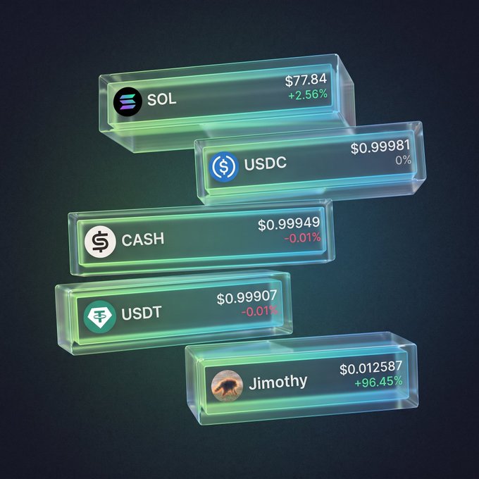 This image displays the top 5 organic tokens in the last 24 hours, featuring SOL, USDC, CASH, USDT, and Jimothy. The Jupiter Spot platform is mentioned for trading with various order types.