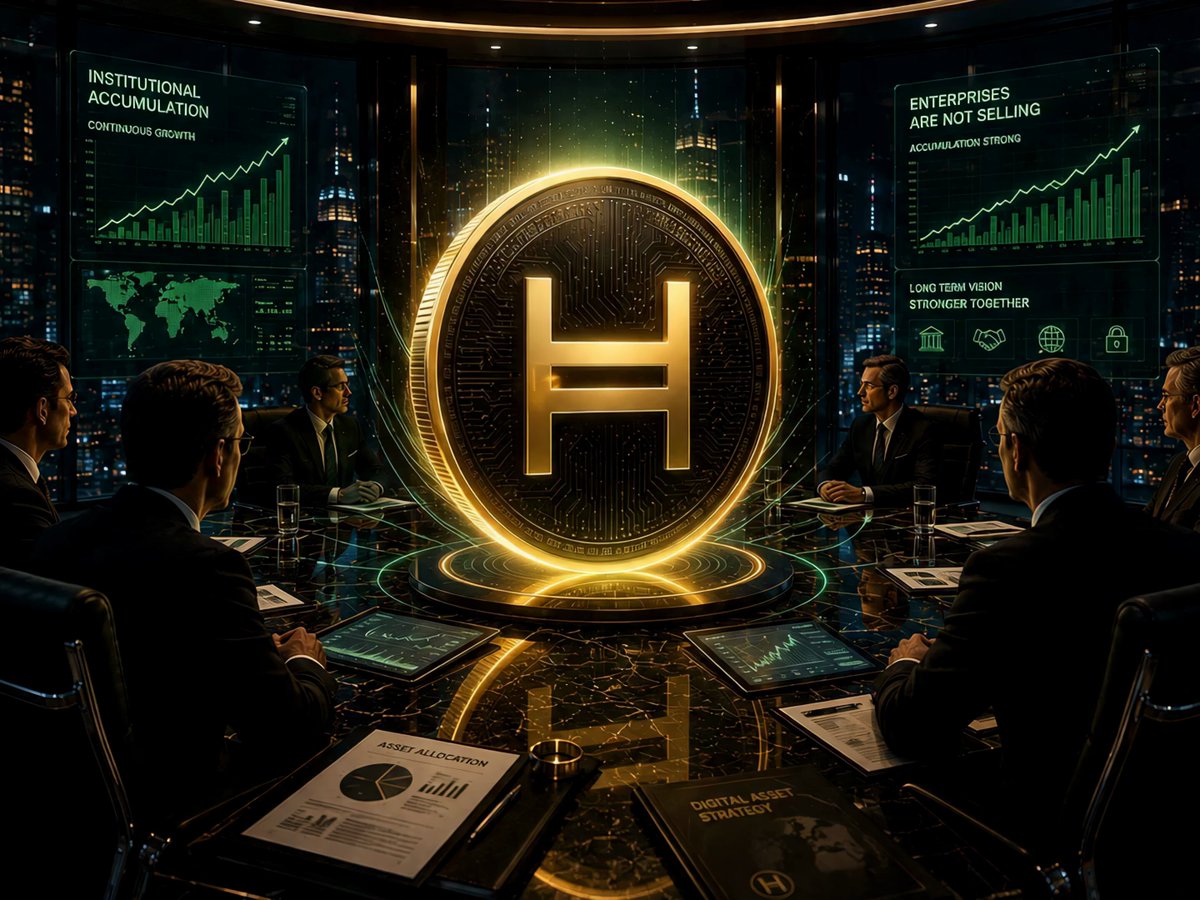 The image shows a group of people sitting around a table, with a large golden coin placed at the center. The coin has the letters "H" and "B" on it, which are often associated with Bitcoin. The people appear to be engaged in a meeting or discussion related to cryptocurrency. The post about Bitcoin suggests that there is a significant event happening in the world of cryptocurrencies, possibly involving a new coin called "H". This could mean that the value of Bitcoin has increased, and institutions and retail investors are now accumulating Bitcoins as a form of investment.