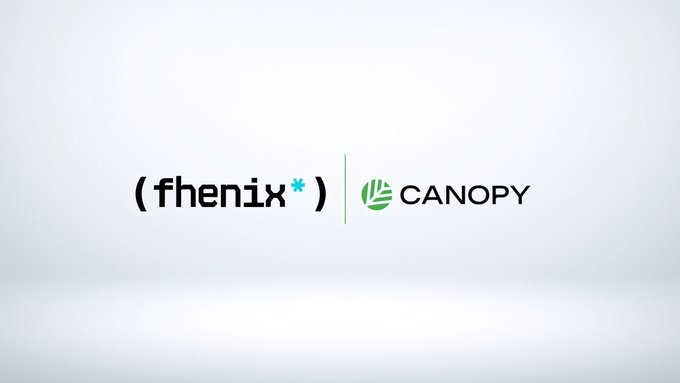 A simple logo display showing the Fenix and Canopy brand logos side by side on a white background.