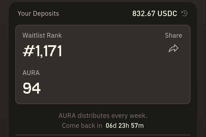 An advertisement for bulk trading using Aura trading platform shows the weekly return of $830, which has resulted in an average of 86.67% over time.
