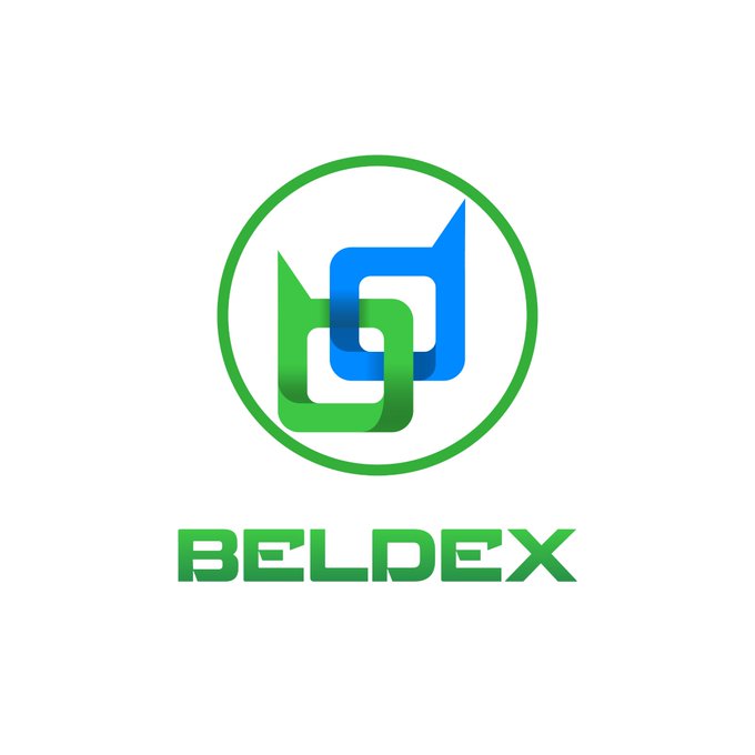 A logo featuring interlocking green and blue geometric shapes inside a green circle, with the name "BELDEX" displayed in bold green letters below.