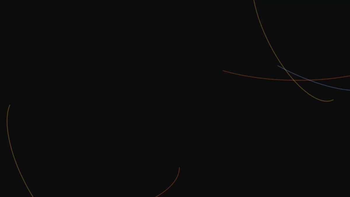The image features a black background with various lines of different colors - orange, yellow, green, blue, and red. The lines are arranged in a way that creates an abstract pattern across the entire image. The caption below the image reads "Moonwell on Ethereum, now tracked by @tokenterminal". This suggests that the image is related to the Ethereum blockchain or cryptocurrency market, possibly discussing the recent activity of the Moonwell token or other cryptocurrencies.