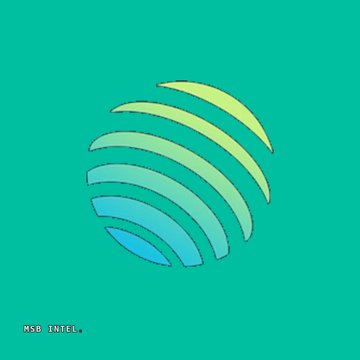 A teal logo with curved lines forming a globe shape, labeled 'MSG INTELL' in the corner.