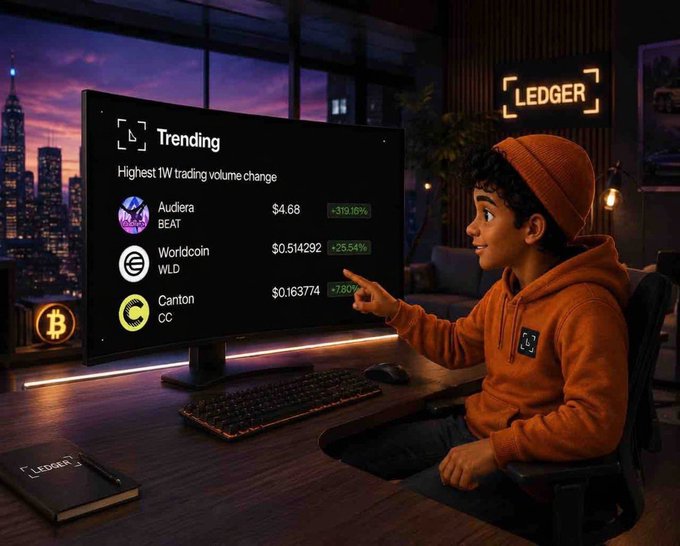 The image features a young boy sitting at a desk, playing video games with a computer monitor in front of him. He is pointing towards something on the screen while wearing an orange hoodie. The background shows a city skyline, indicating that he might be indoors or in a room with large windows overlooking the urban landscape. There are also several books and a keyboard visible near the boy's desk, suggesting that he may have been studying or working on a project before deciding to take a break for gaming.