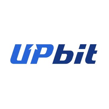 The image displays the Upbit logo, featuring stylized blue text on a white background. This represents the South Korean cryptocurrency exchange whose parent company, Dunamu, has partnered with Kazakhstan's Alatau City Authority and Alatau City Bank to advance digital finance infrastructure.