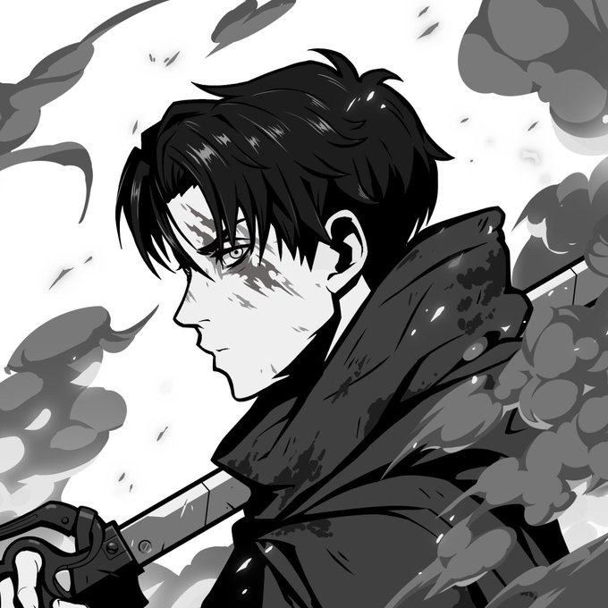 The image features a man with spiky hair, dressed in black clothing, holding a sword or gun. The background of the image is filled with smoke, giving it an ominous atmosphere. There are also some text elements present in the image that read "John's greatest fumble is getting this dope custom from Azuki and not using it as a PFP." This suggests that John might be facing challenges related to obtaining a specific type of gun or weapon, possibly due to his unique appearance or personal preferences.

The post seems to be discussing an issue with the character John in the image, which could be related to obtaining a particular item or dealing with a situation involving the weapon he is holding. The context and content of the post are not entirely clear from the image alone but provide some clues about what might have happened or been said.