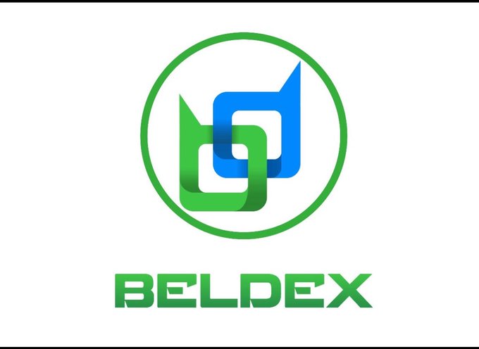A logo featuring interlocking green and blue shapes inside a green circle, with the text "BELDEX" in green below it.