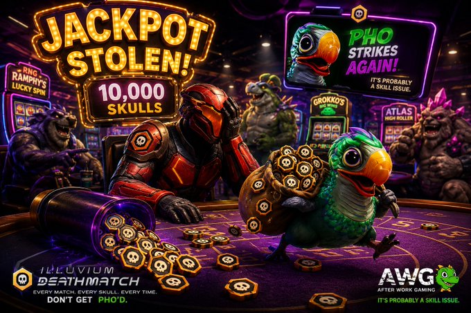 The image features an advertisement for a video game called "Jackpot Stolen!". The poster showcases two characters, one of which is a man dressed as a bird with a bag full of gold coins, while another character is a man wearing a red suit holding a gun and looking at the bird character.

The post also mentions that the game is now available for download on various platforms such as Steam, Xbox 360, PlayStation 3, Wii U, and Nintendo DS. The poster includes text promoting the game's release date of October 1st, 2015.