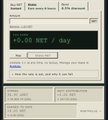 A screenshot of a Reddit-style post shows a black image with the yellow text "Net Order" prominently displayed, echoing the "$net world order" sentiment from the caption through its bold, conspiratorial aesthetic.