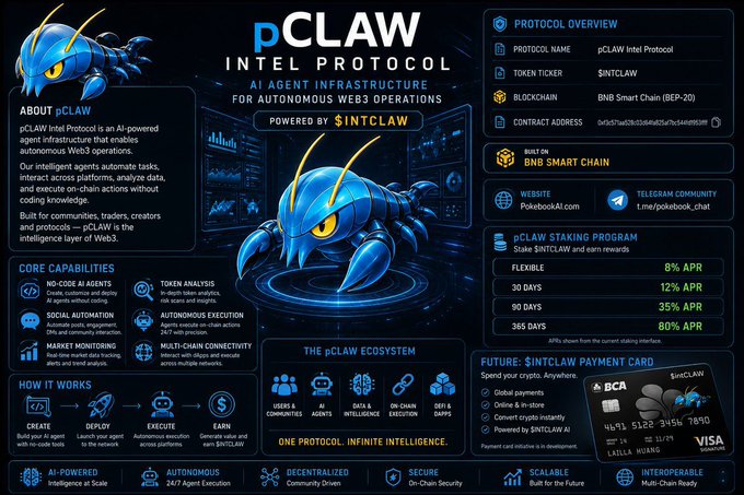 The image shows an infographic or poster promoting Bitcoin down altcoins, likely targeted towards tech enthusiasts. There are various icons representing different aspects of cryptocurrency, including a blue crab symbolizing Bitcoin (BTC) and an Altcoin (ACK). The text on the poster highlights that these Bitcoin down altcoins will be used for intelligent agent infrastructure to detect malicious network behavior with a focus on smart contracts. The overall design is colorful and engaging, drawing attention to the potential use of such altcoins in detecting network threats or improving blockchain technology.