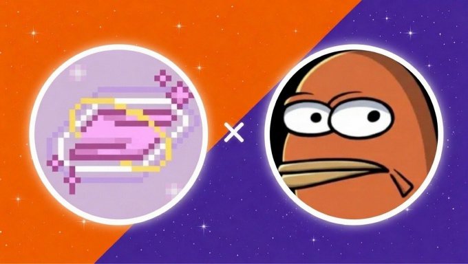 This image shows a pixelated bow and arrow next to a cartoon character, representing the collaboration between Skrumpeys and Bob's NFT whitelist. The image visually represents the Skrumpeys and the character associated with Bob's NFT.