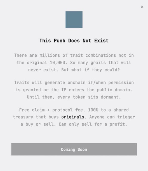 The image features a screenshot of an email or message, which seems to be related to a website or online platform that discusses the concept of " punk does not exist" using the example provided by the text below the photograph.