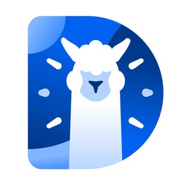 A stylized icon of a white llama with a fluffy head against a blue background, representing the DeFiLlama brand. The image accompanies news about a fraudulent DeFiLlama app that remained on Apple's App Store for months, stealing users' seed phrases before being removed.