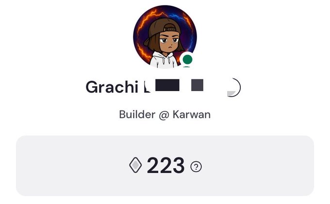 The image features a text-based social media post that includes an avatar of a cartoon character wearing a baseball cap. The post has a blue background with white text, which states "Another Thursday to show up here! Good morning if you're building on @arc I am bullish on you." This message encourages users to engage in their posts and participate actively on the platform by sharing and liking content from others. The cartoon character is located at the top left corner of the image.
