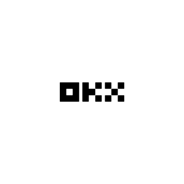 The image shows the OKX logo, the cryptocurrency exchange referenced in the post about seeing "record levels" of inflows following the Coldcard exploit.