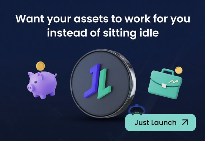 The image features an advertisement promoting the JustLend protocol. The text at the top of the image reads " Want your assets to work for you instead of sitting idle? On the JustLend protocol within the TRON, idle capital becomes productive capital working continuously in a transparent, on-chain money market designed for efficiency, speed, and scale". This advertisement is related to the post because it encourages users to invest their idle capital into the JustLend protocol, which aims to turn idle crypto assets into productive capital.